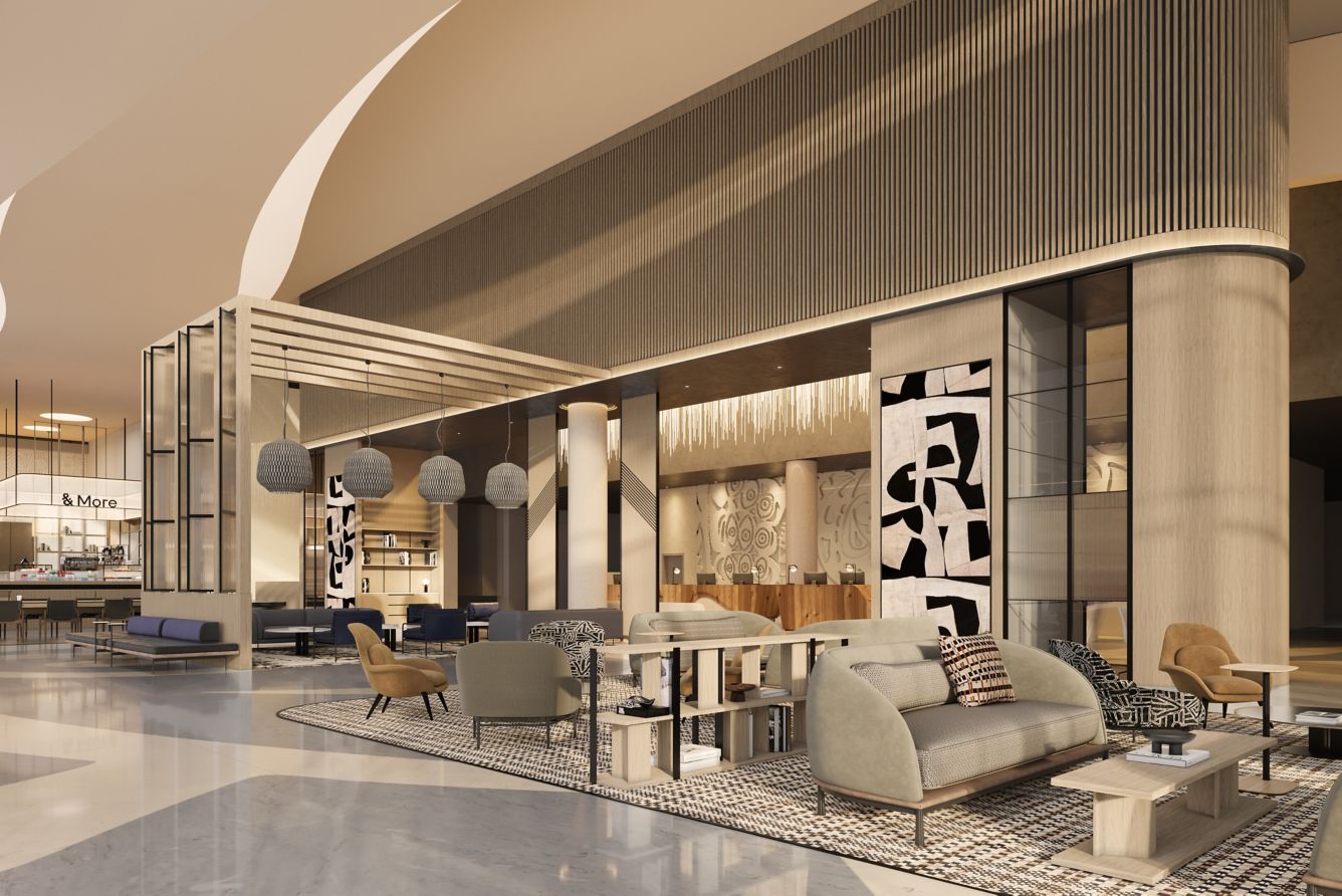Sheraton Port Moresby Stanley Hotel & Suites Lobby area