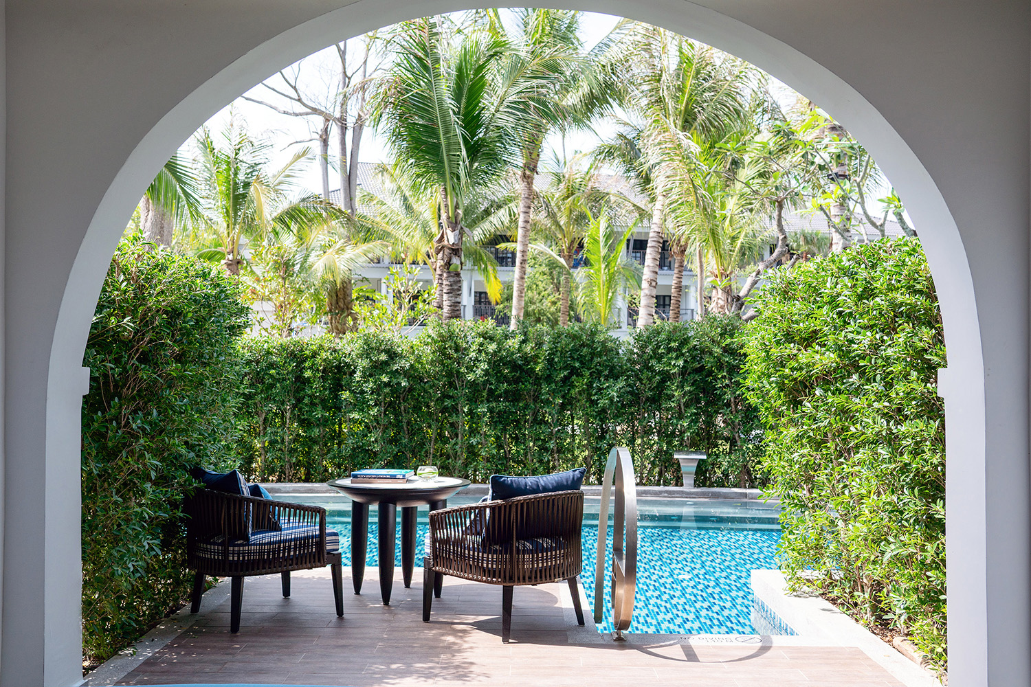 Meliá Hotels example pool area