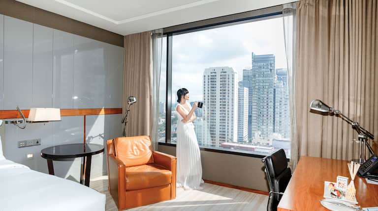 Bangkok view from the Hilton Sukhumvit 24